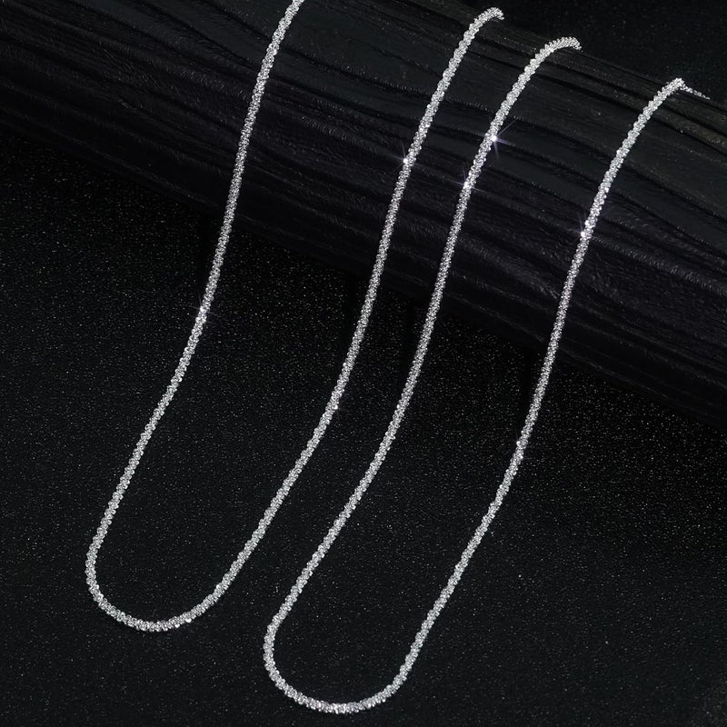 Dodder Store Gold Layered Necklaces for Women, 14K Gold Plated Dainty Gold Chain Choker Necklace Stack, Herringbone Gold Necklaces Set - Image 4